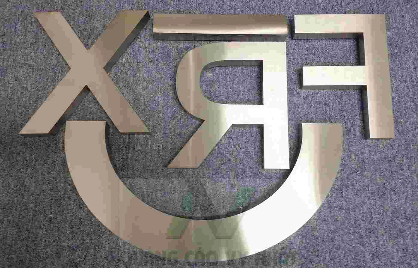 GIA CÔNG CHỮ NỔI GIÁ RẺ chữ inox uốn nổi