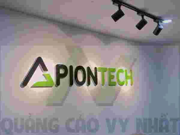 BACKGROUND CÔNG TY Background chữ nổi đèn Led