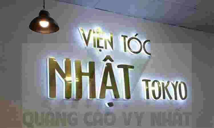 BIỂN HIỆU CHỮ NỔI ALU GƯƠNG VÀNG chữ nổi alu gương vàng đèn led