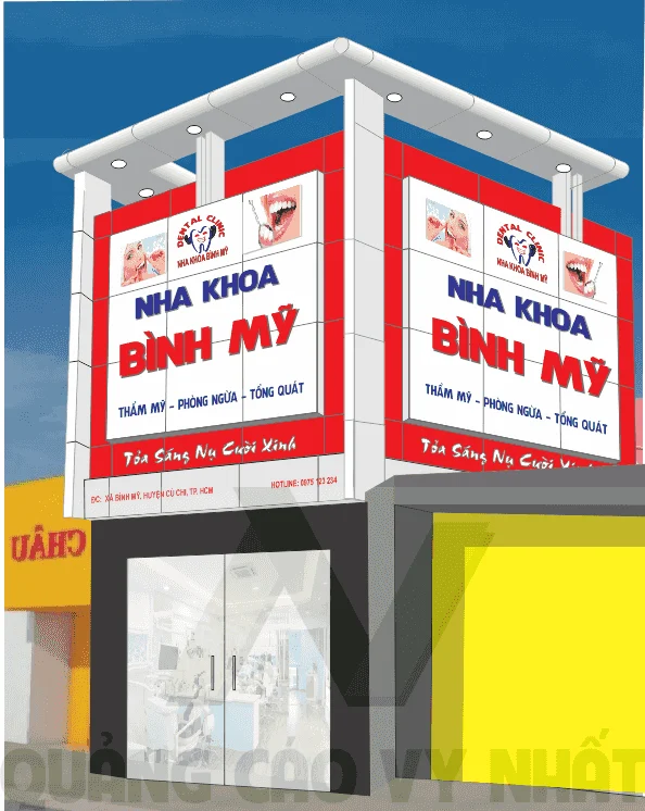 BẢNG HIỆU NHA KHOA GIÁ RẺ bảng hiệu nha khoa củ chi