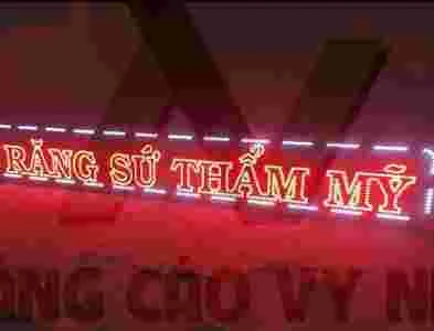 BẢNG HIỆU NHA KHOA GIÁ RẺ bảng led nha khoa
