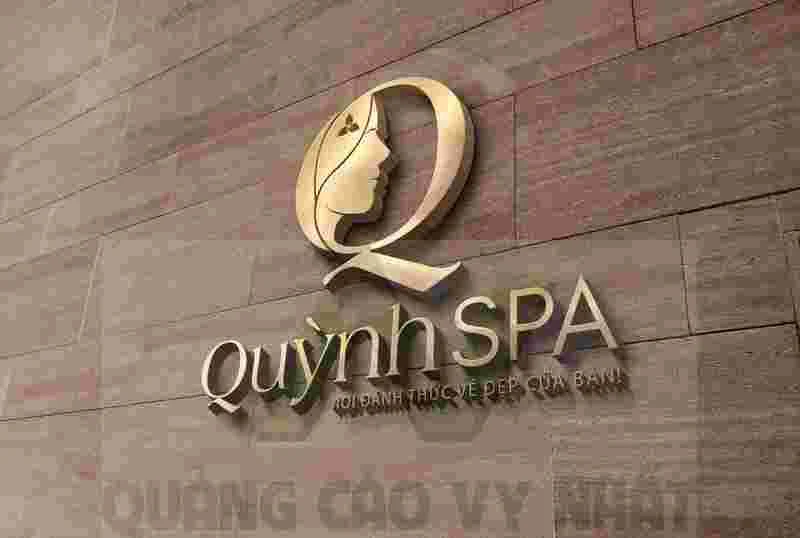 LÀM BẢNG HIỆU SPA ĐẸP biển spa đơn giản