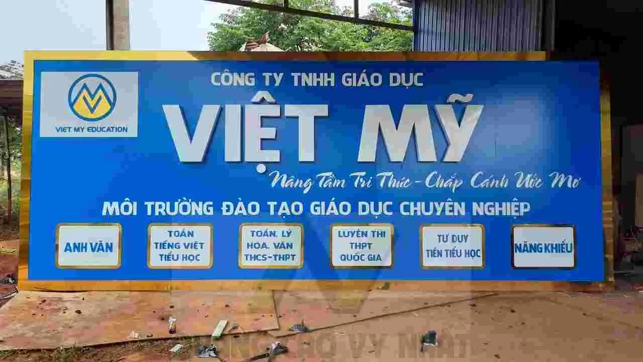 LÀM BẢNG HIỆU ALU GIÁ RẺ bảng alu Việt Mỹ