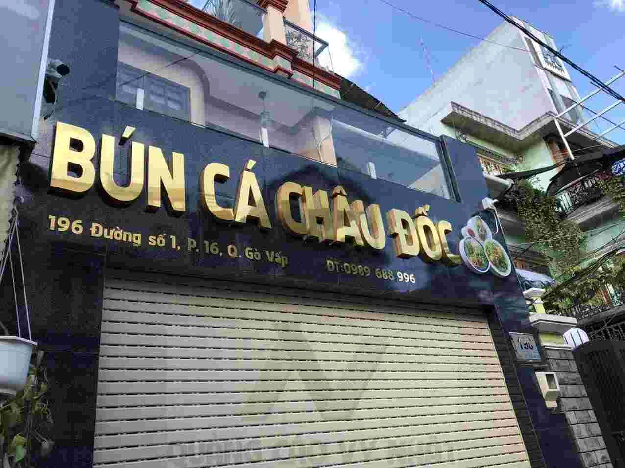BẢNG HIỆU CHỮ NỔI GIÁ RẺ QUẬN 12 bảng chữ nổi inox