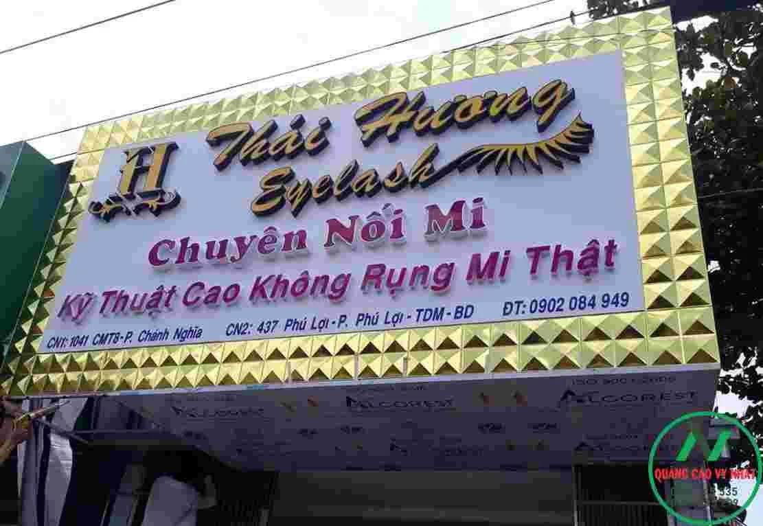 BẢNG HIỆU ALU CHỮ NỔI bảng hiệu 3d