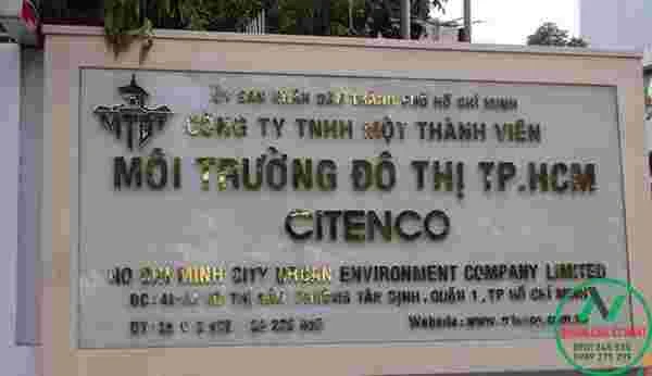 BẢNG HIỆU QUẢNG CÁO GIÁ RẺ bảng hiệu công ty chữ inox