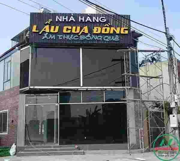 CÁCH ĐẶT TÊN NHÀ HÀNG HAY, DỄ NHỚ Mẫu biển quảng cáo nhà hàng ăn uống đẹp