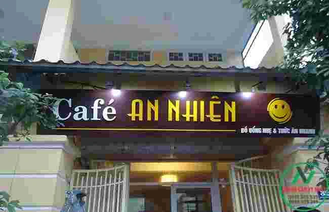 BẢNG HIỆU ALU CHỮ NỔI bảng hiệu quán cà phê