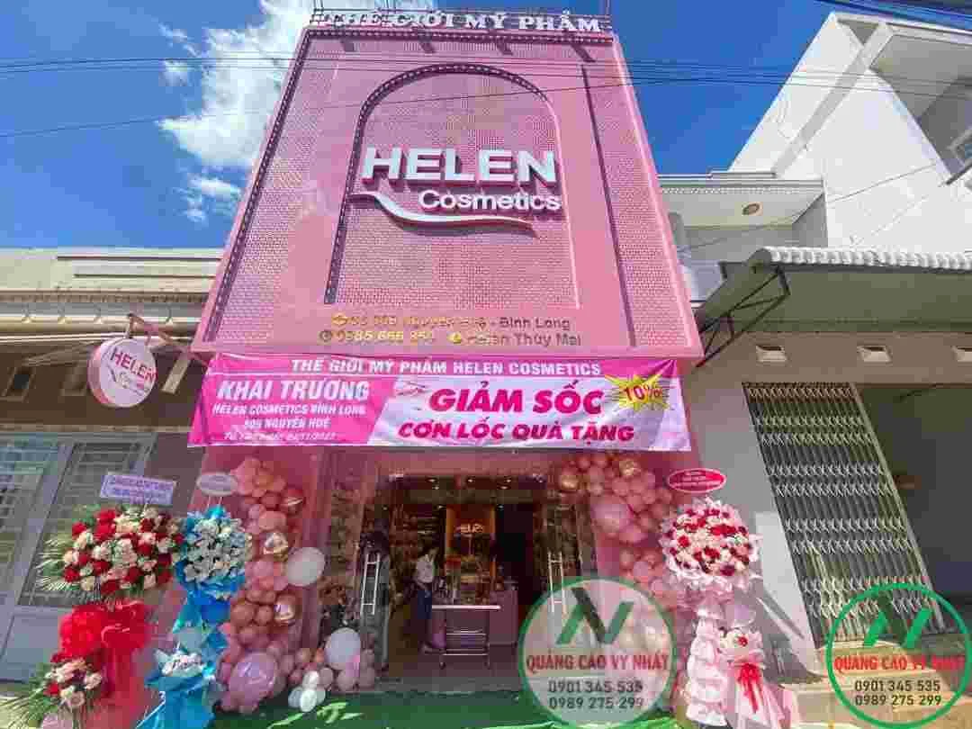 BẢNG HIỆU SHOP MỸ PHẨM ĐẸP NHẤT bảng hiệu shop mỹ phẩm trọn gói