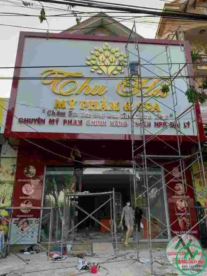 BẢNG HIỆU SHOP MỸ PHẨM ĐẸP NHẤT bảng hiệu shop mỹ phẩm