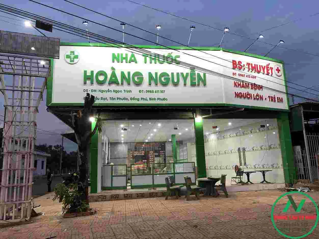 BẢNG HIỆU PHÒNG KHÁM GIÁ RẺ bảng hiệu trọn gói