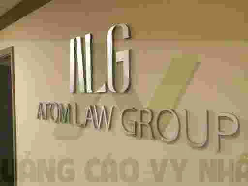 LÀM BẢNG HIỆU CHỮ NỔI GIÁ RẺ chữ nổi inox trắng