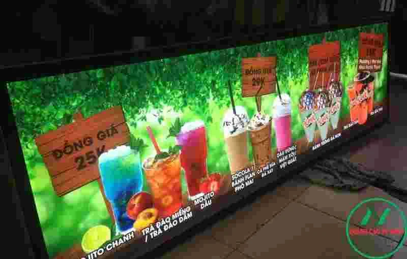 BẢNG HIỆU HỘP ĐÈN hộp đèn menu