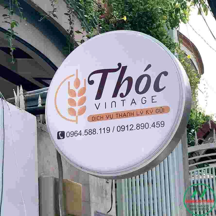 BẢNG HIỆU HỘP ĐÈN hộp đèn tròn mica