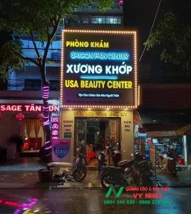 Bảng hiệu phòng khám chữu nổi đèn Led