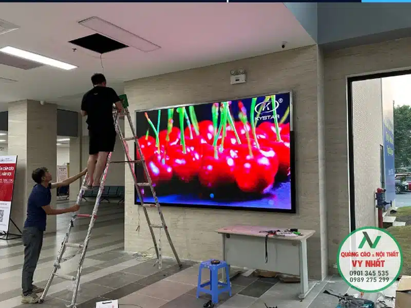 Thi công màn hình Led quảng cáo