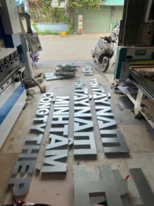 Báo giá làm bảng hiệu inox mica hcm cập nhật mới nhất | vy nhất