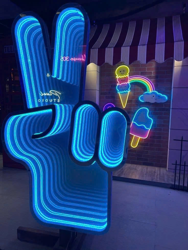 gia công chữ LED vô cực Chu LED vo cuc Quang Cao Vy Nhat 7