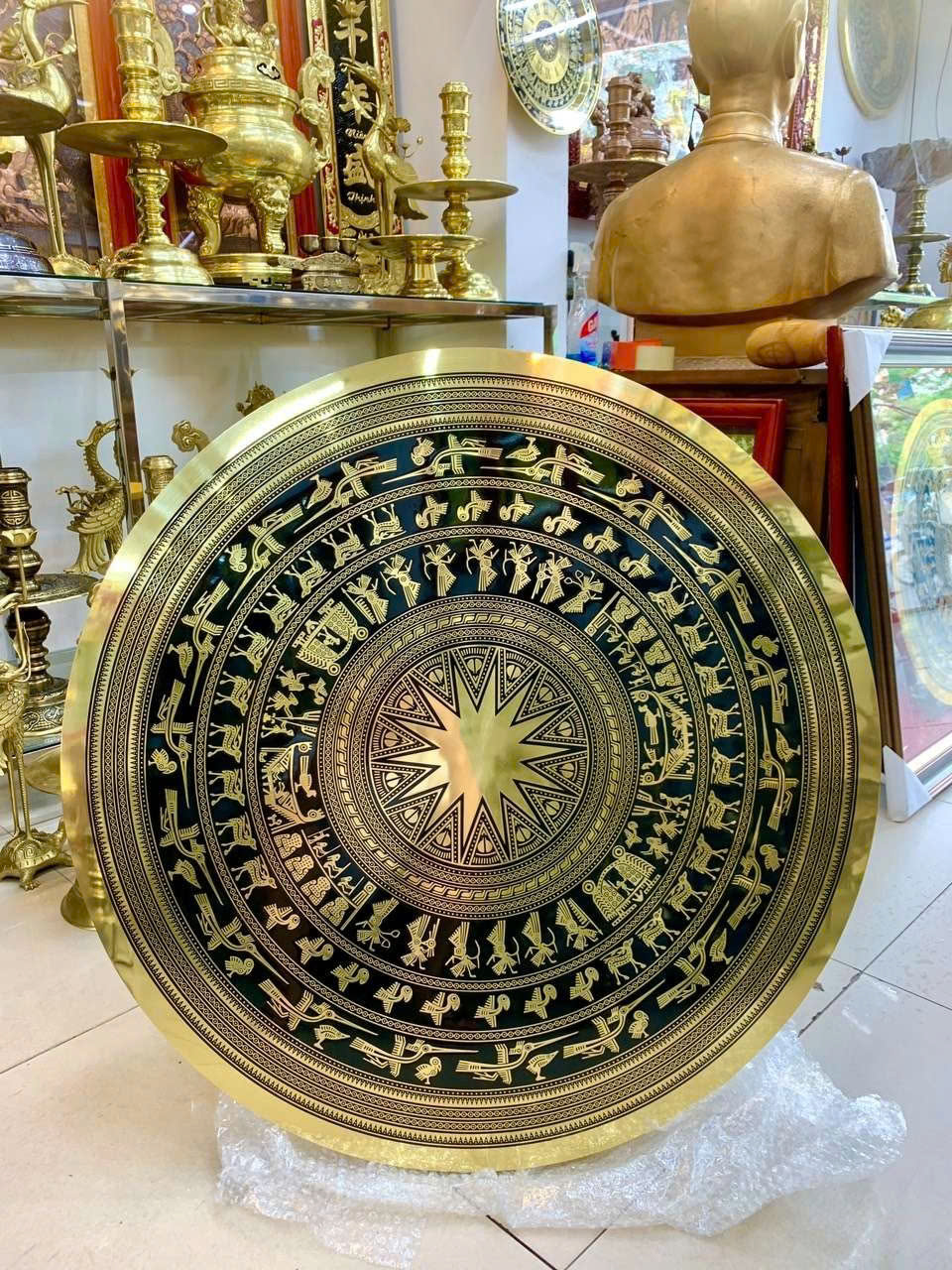 Bảng trống đồng ăn mòn đủ kích thước Bảng Trống Đồng Ăn Mòn Cao Cấp, Sang Trọng | Quảng Cáo Vy Nhất